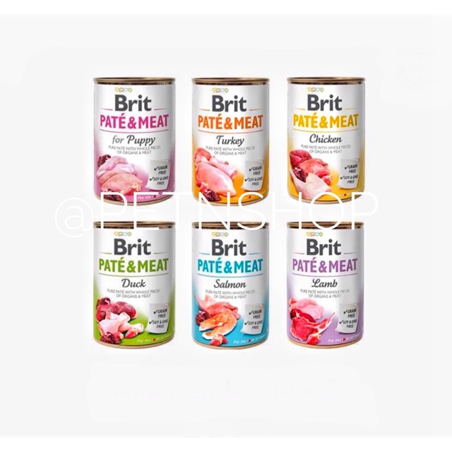 Brit Care Mini Salmon Herring Fillets In Gravy For Steril Brit