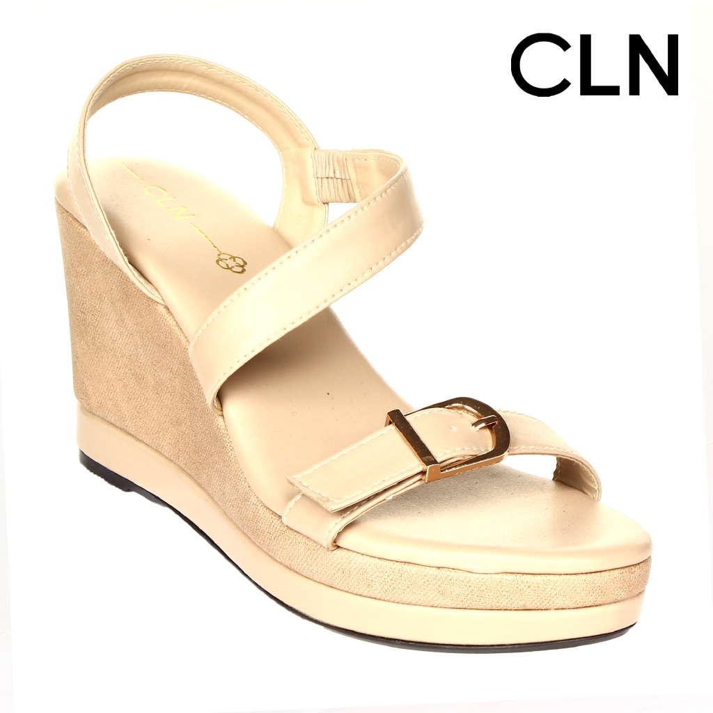 CLN 19G Affable Wedge  Sandals  Shopee  Philippines