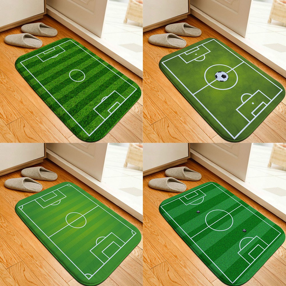 Anti Skid Doorbedroom World Cup Football Field Ground Floor Mat