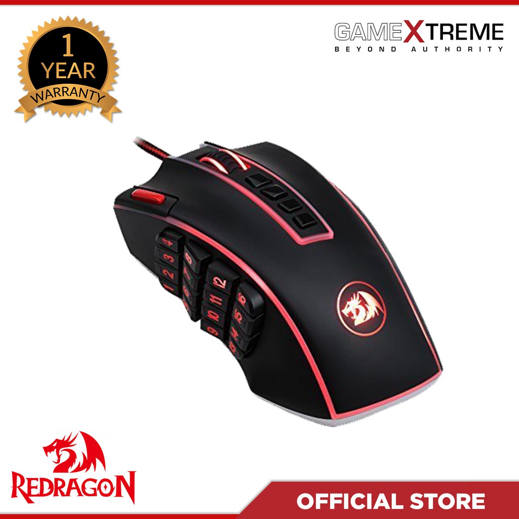 Redragon Gaming Mouse Legend Chroma RGB M990 | Shopee Philippines