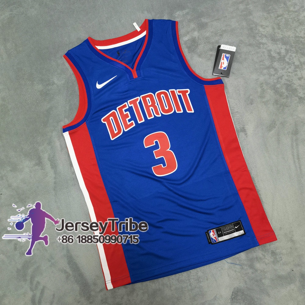 Original NBA Jersey On Sale Detroit Pistons 3 Ben Wallace Retro
