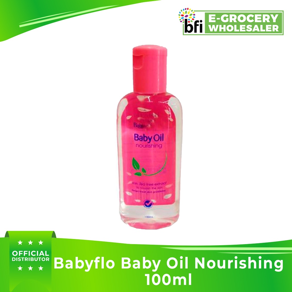 Babyflo Baby Oil Nourishing 100ml | Shopee Philippines