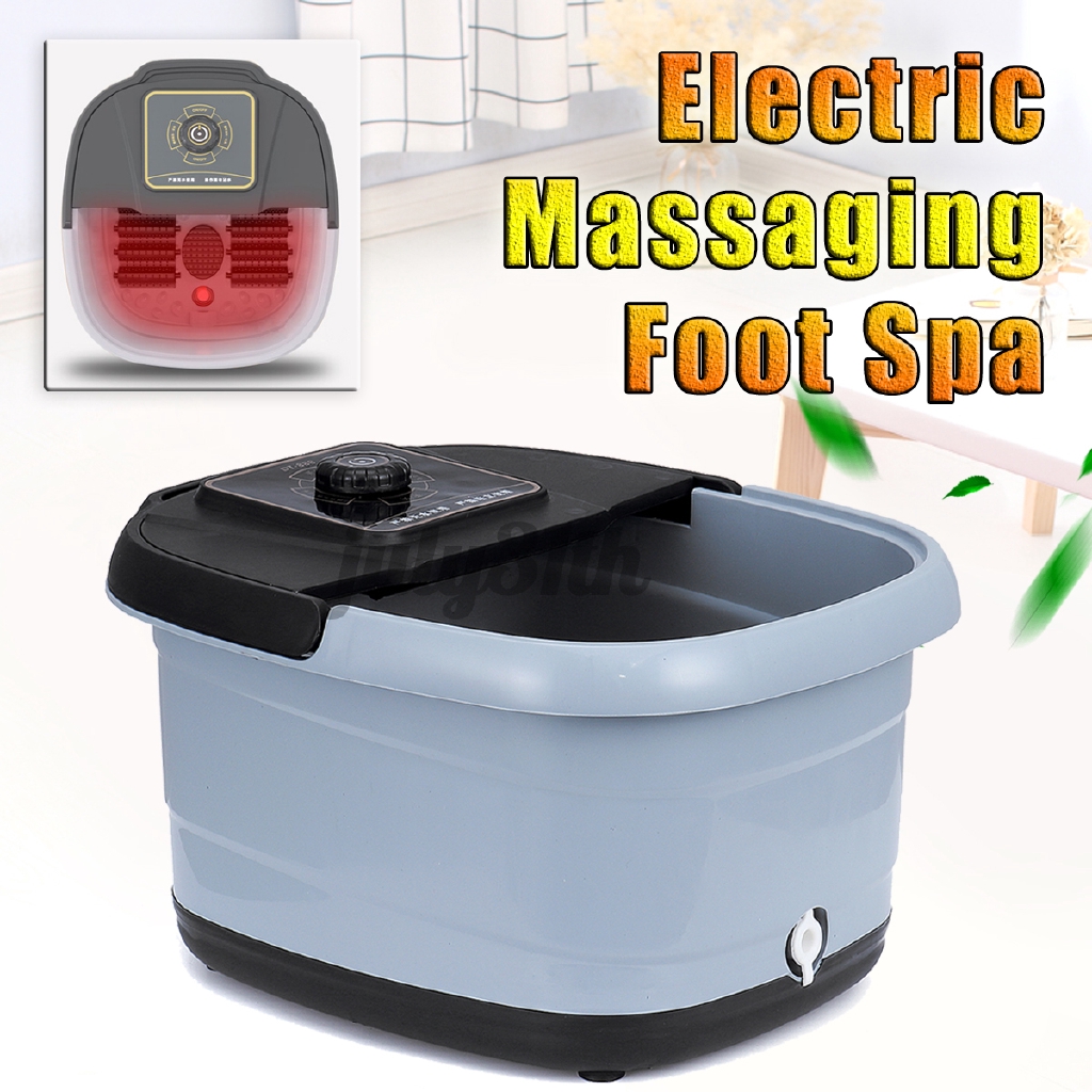 500W Electric Massaging Foot Spa Vibrating Pedicure Footspa Soothing Massager Shopee Philippines