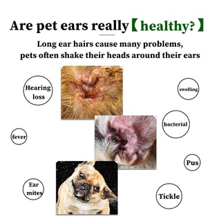Pet Ear Drops Solution for Infection Treatment Cat Dog Ear Remove Mites and Odor Cat Dog Ear Cleaner #3