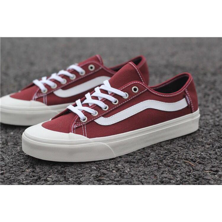 vans exclusive red style 36 decon sf sneakers