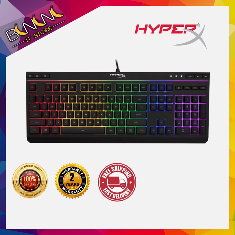 HyperX Alloy Core RGB Membrane Gaming Keyboard - 4P4F5AA ABA | Shopee ...