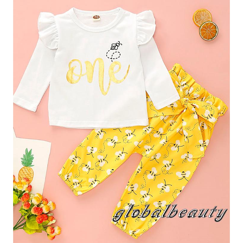 leggings and top set baby girl