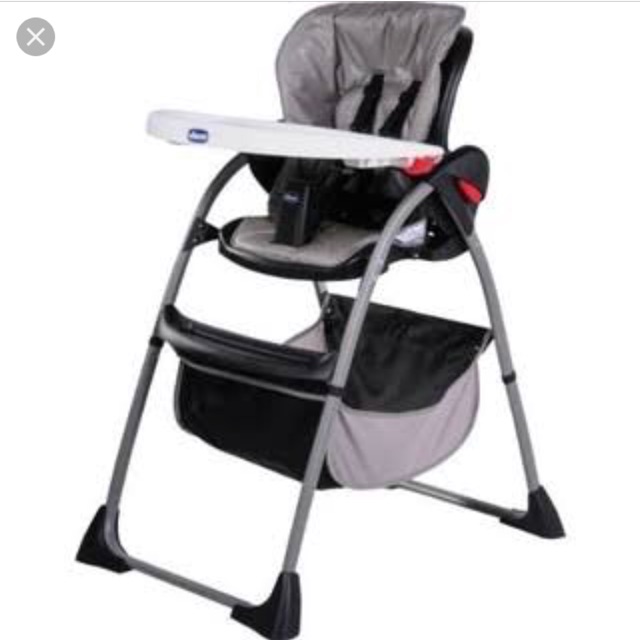 chicco high chair used