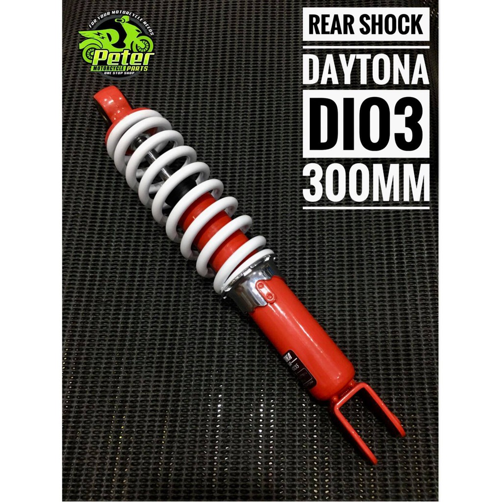 DAYTONA REAR SHOCK ABSORBER HONDA DIO 3 (300MM) Shopee Philippines