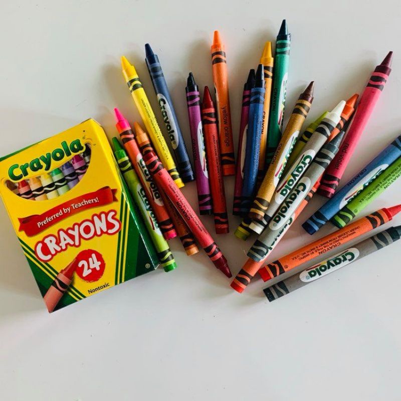 CRAYOLA/CRAYONS 24 colours (1BOX) Shopee Philippines