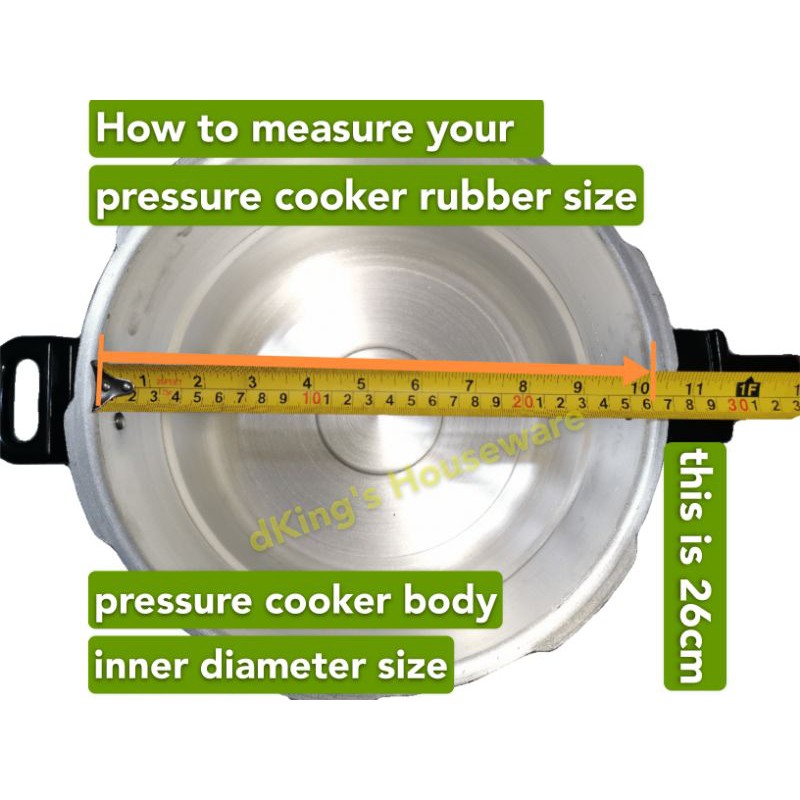 COD Pressure Cooker Rubber Seal 22cm 24cm 26cm 28cm fit for