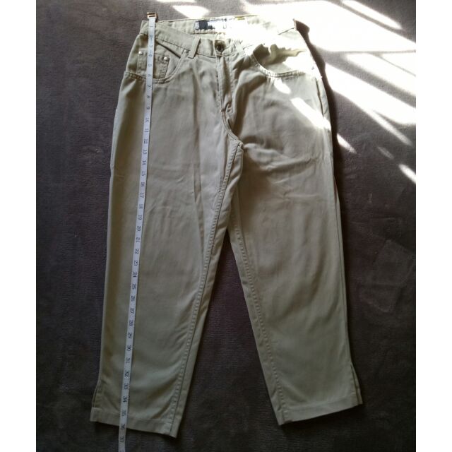 silver baggy jeans