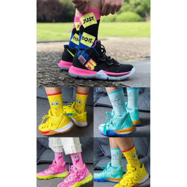 nike spongebob socks