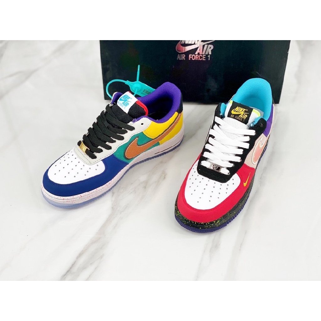 colorful air forces 1