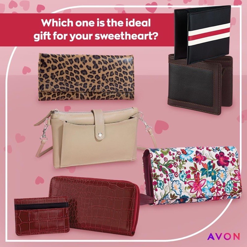 avon ladies wallets