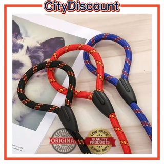 COD Dog chain Dog Leash Climbing Rope Night Safe Pet Chain with Padded Handle