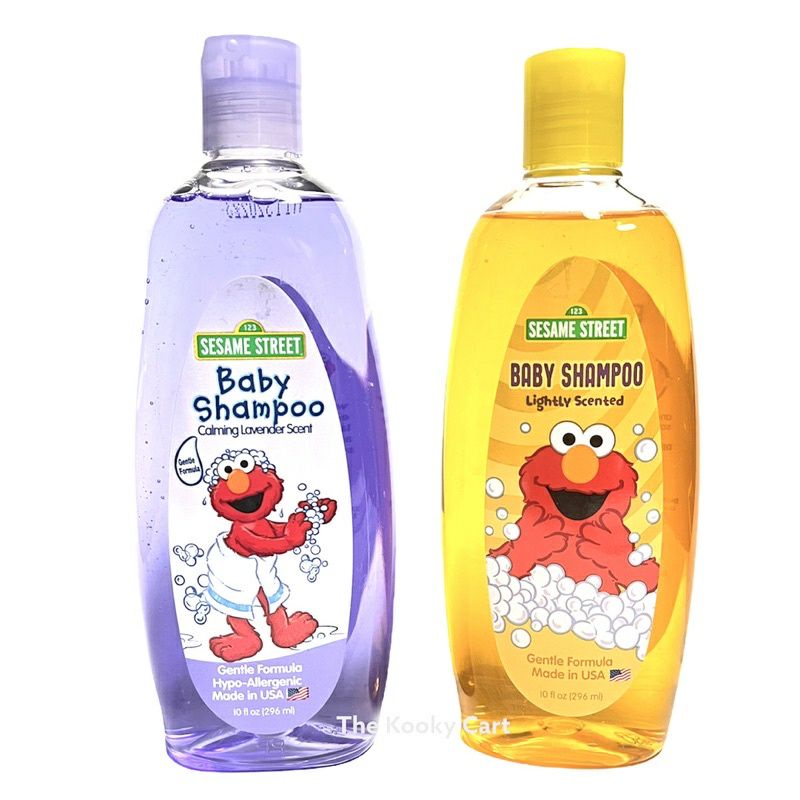 100 Authentic Sesame Street Baby Kids Shampoo Elmo Lightly Scented
