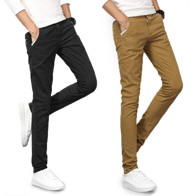 slim fit casual pants