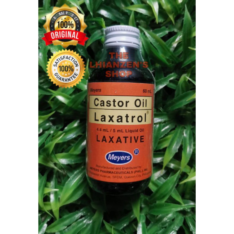 MEYERS Castor Oil Laxative/Purgative 60ML (Sweet Orange Flavor) | Shopee  Philippines