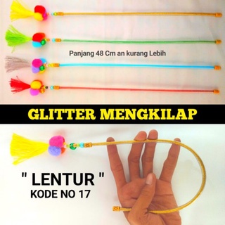 Wholesale Imported Quality Cat Sticks Filled Shiny Glitter Flexible Sticks #1