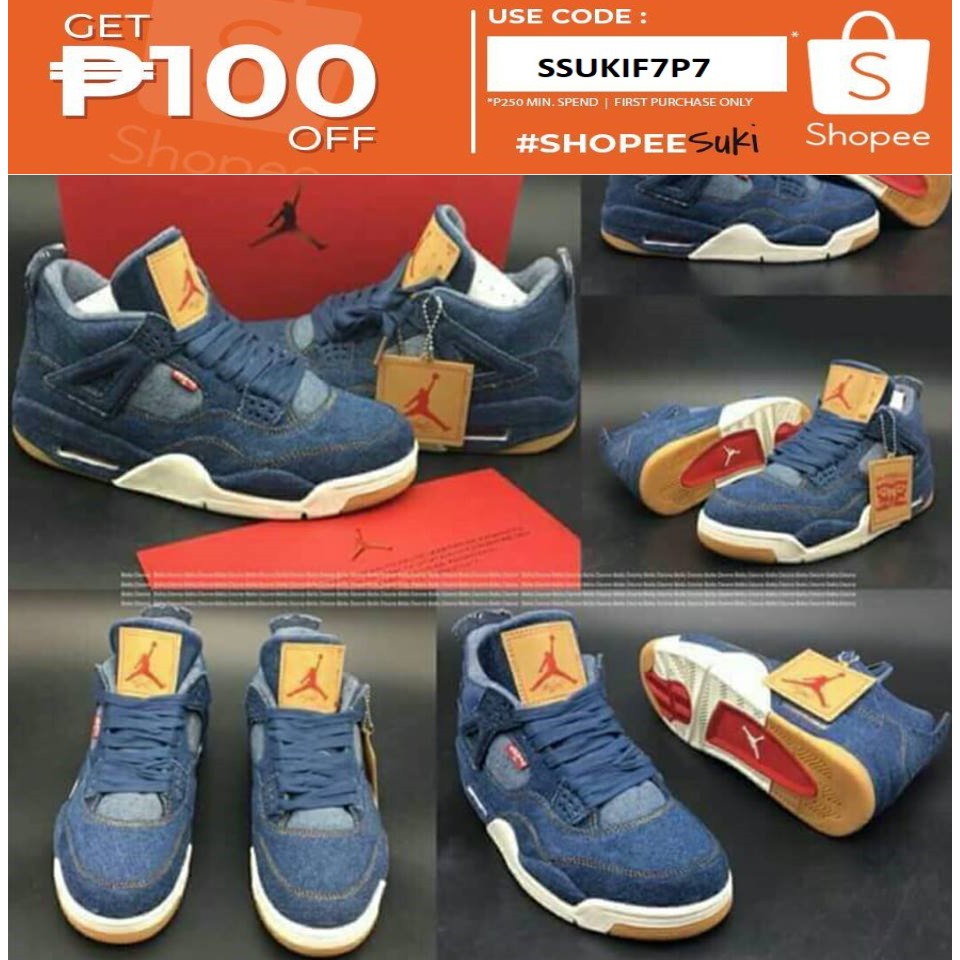 jordan 4 levi's price