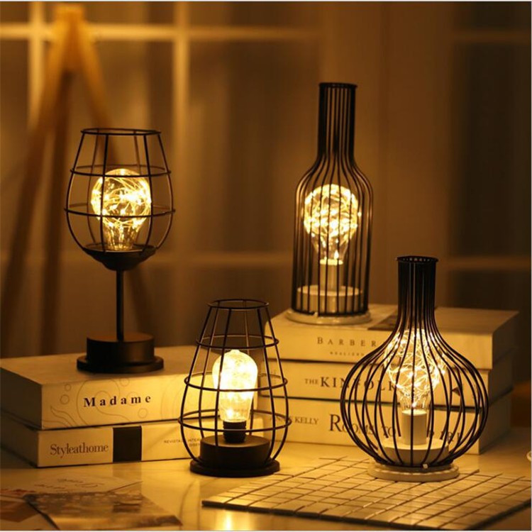 cage desk lamp