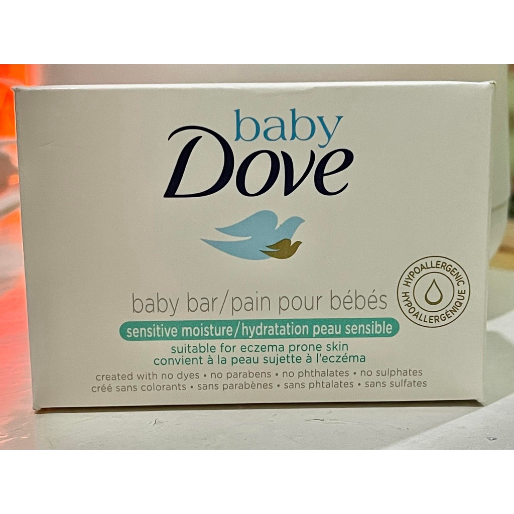 Baby Dove Baby Bar Soap Sensitive Moisture 90g Shopee Philippines