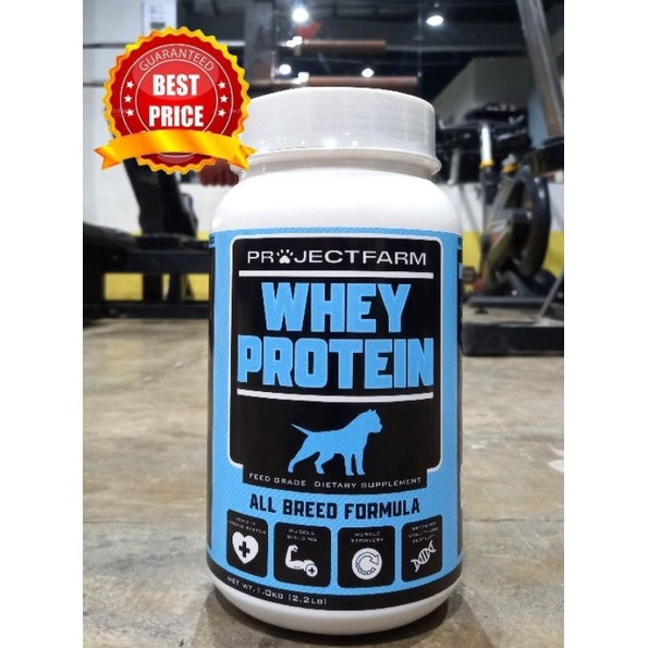 Whey Protein for Dogs by Project Farm, 1kl. Shopee Philippines