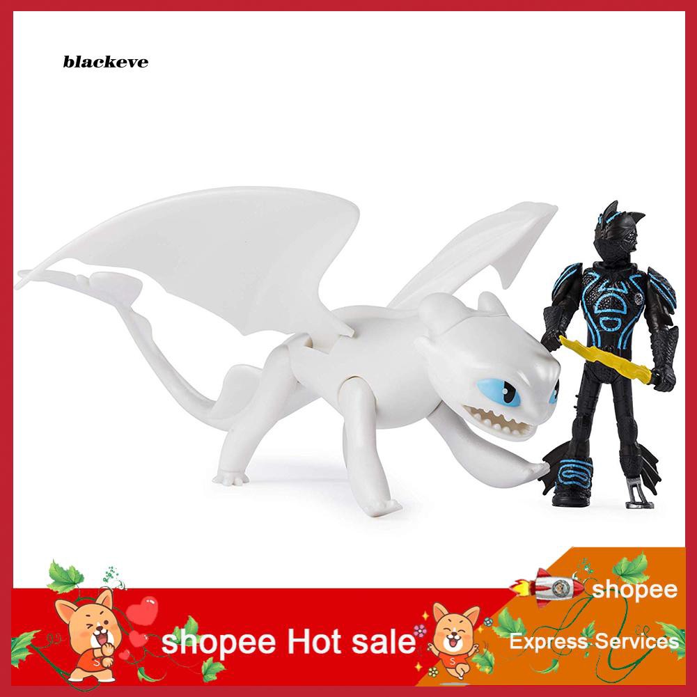 light fury and hiccup toy