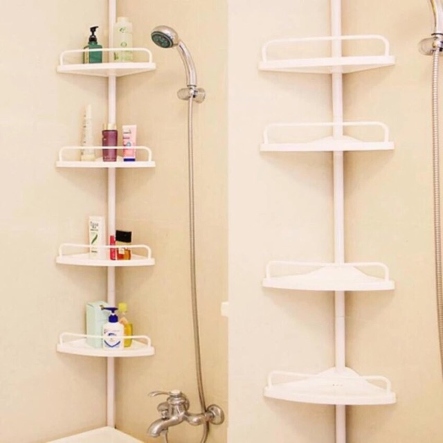 Multi corner shelf/ organization for bathroom and kitchen | Shopee ...