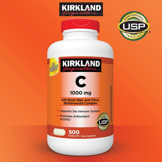 Kirkland Vitamin C 1000 Mg 500pcs Shopee Philippines