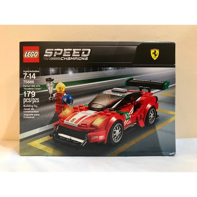 lego speed champions 75886 ferrari 488 gt3