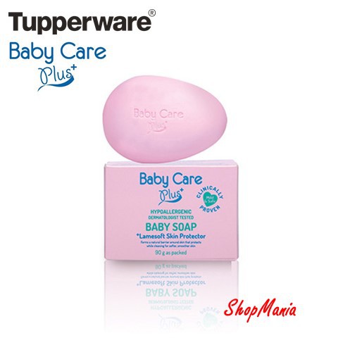 pink baby soap