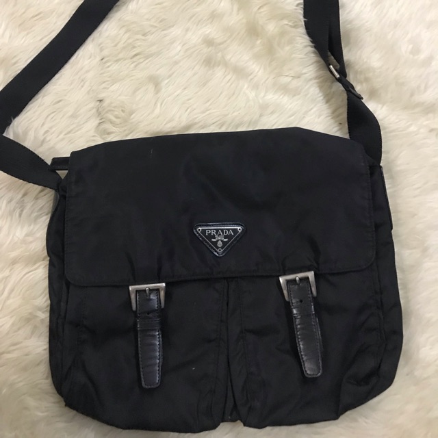 prada sling backpack