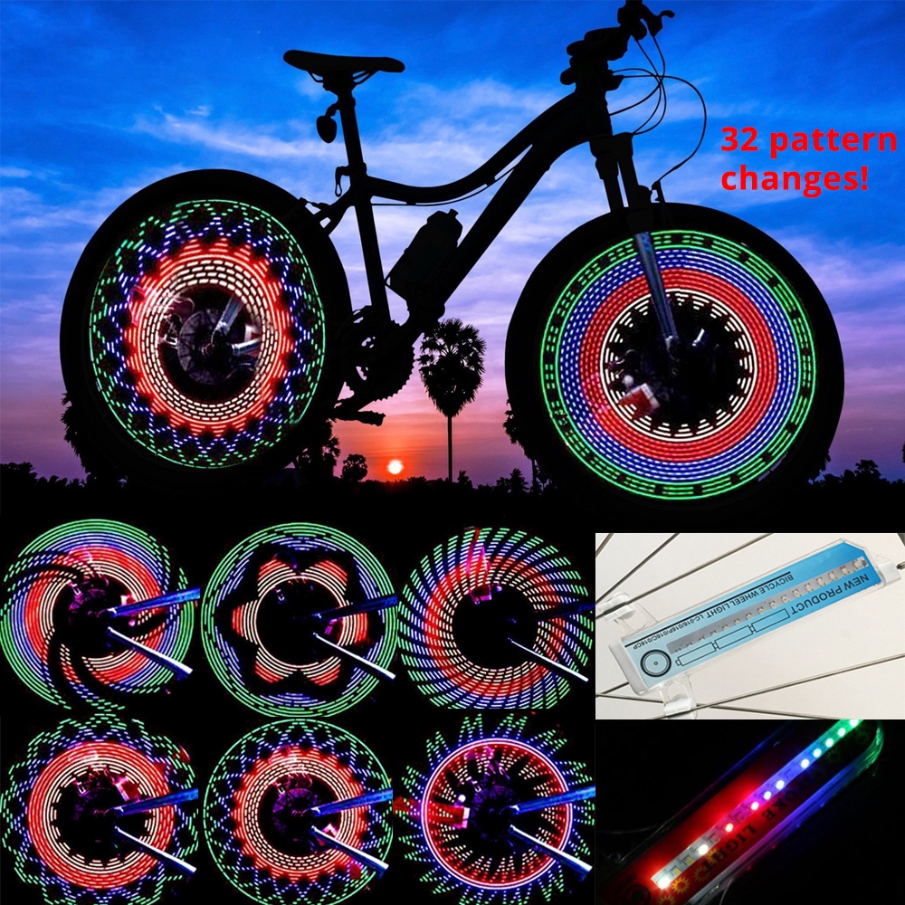 night riding flash bicycle