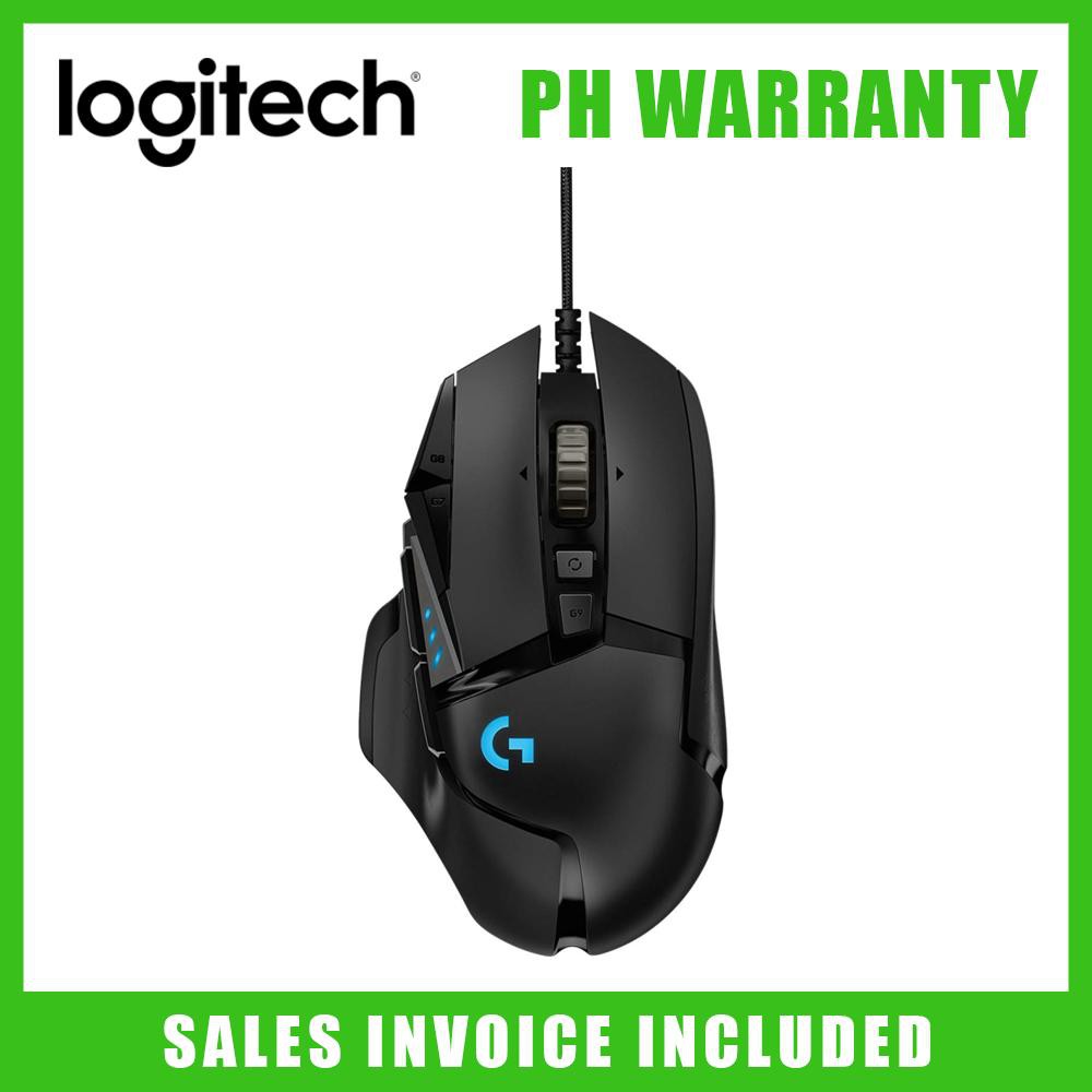 Logitech G502 Hero RGB Tunable Gaming Mouse Black - Spoyl ...