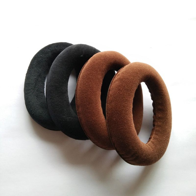 Replacement Velvet Velour Ear Pads Earpad Earmuff Cushion For for ...