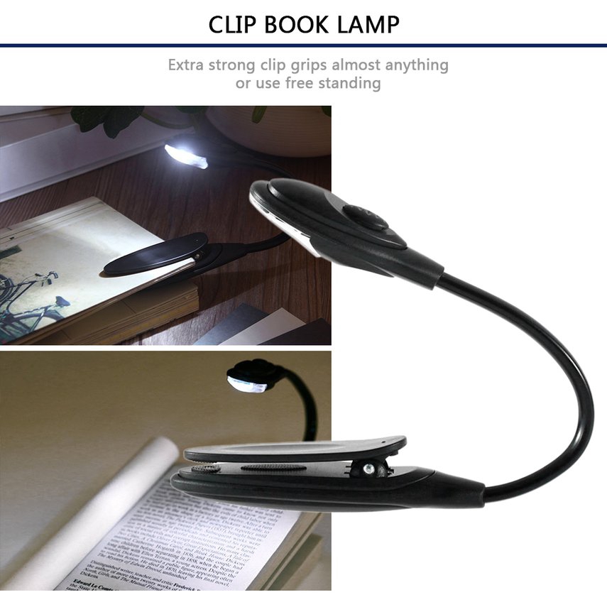 book reading lamps clip