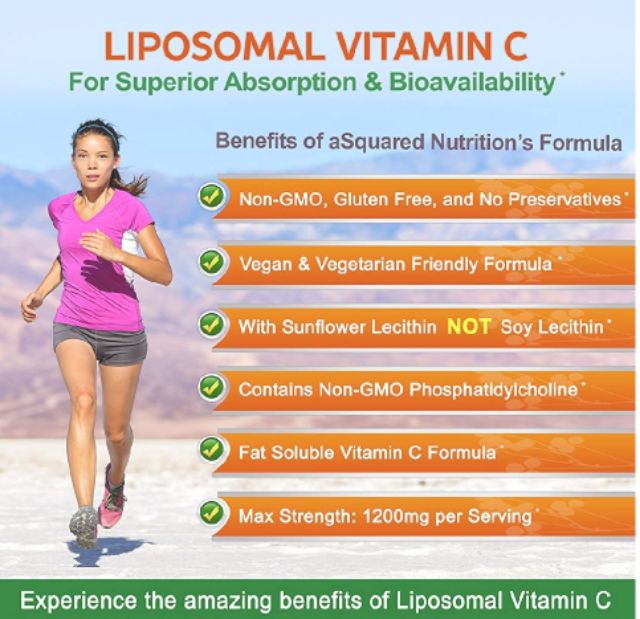 Liposomal Vitamin C 1200mg 180 Capsules Ni Shopee Philippines