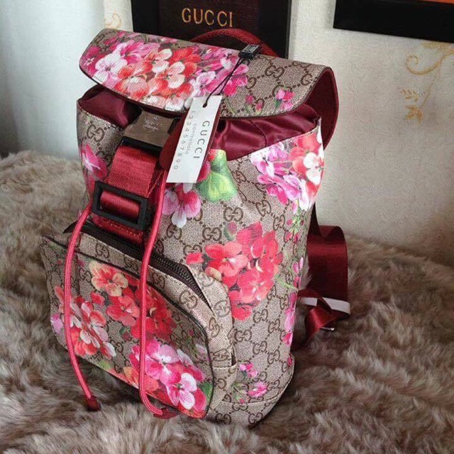 gucci bloom backpack pink