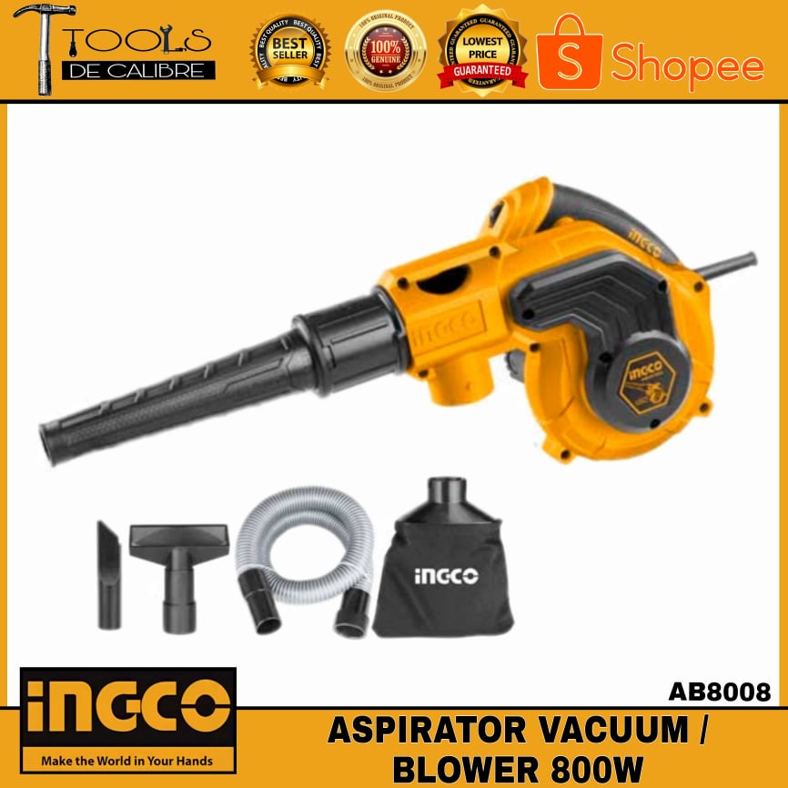 INGCO Aspirator Vacuum/Blower 800W (AB8008) Shopee Philippines