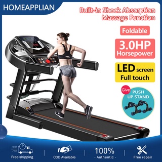 #COD 3.0HP smart treadmill, household foldable ultra-quiet threadmill (Fast Delivery)
