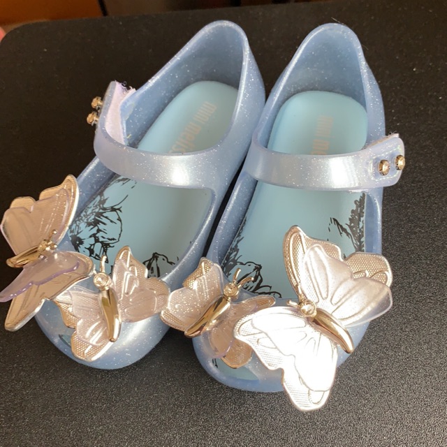 teal baby shoes