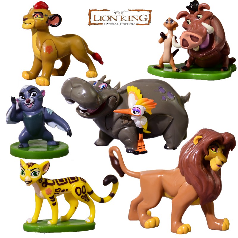 Hollywood Anime Movie Lion King Toy Simba 6 Small Lion Simulation Animals  Hand-Made Toys Children Gifts | Shopee Philippines