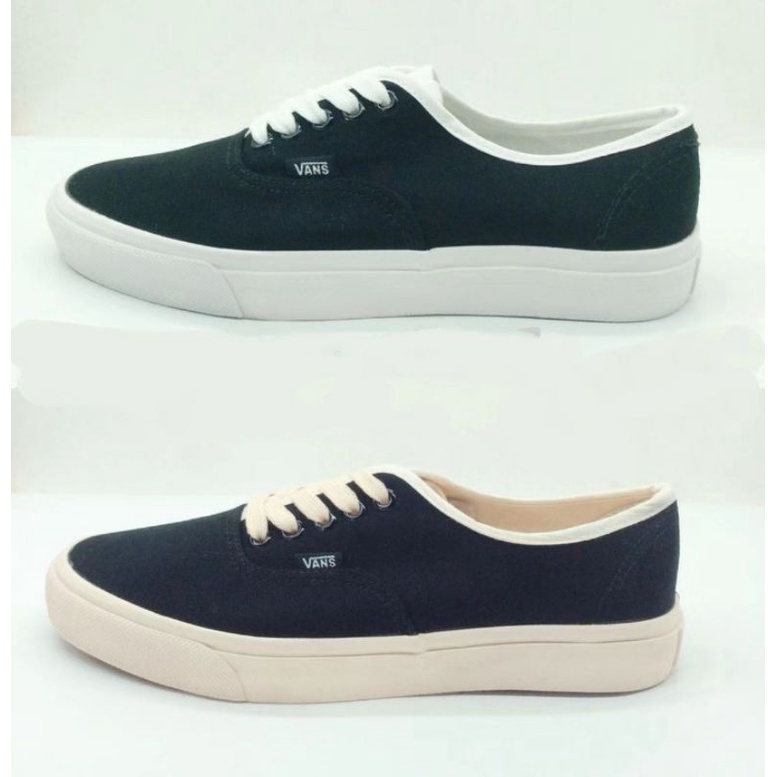Vans Black bone for Men's and Women Skateboarding shoes Shopee