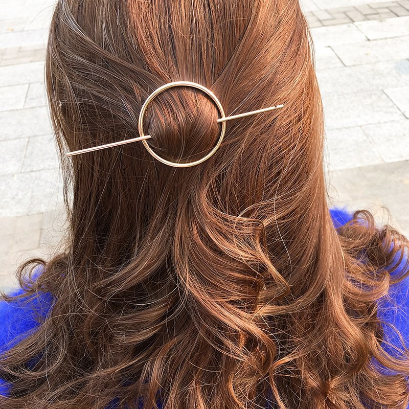 round hair clip