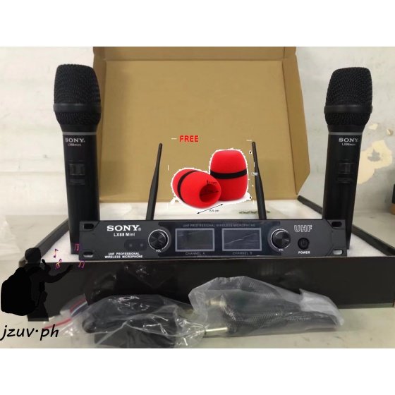 Sony Wireless Microphone L88 mini dual channel UHF Wireless Microphone