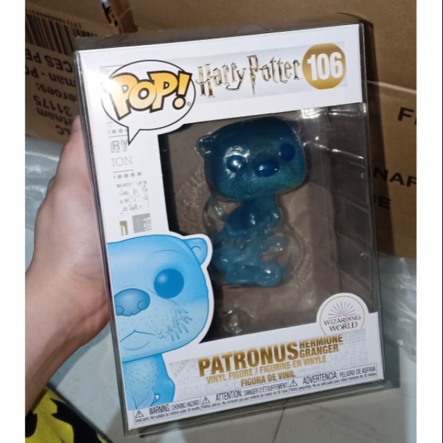 Authentic Funko Pop Harry Potter 106 Patronus Hermione Granger Noob 10 10 Free Protector Shopee Philippines