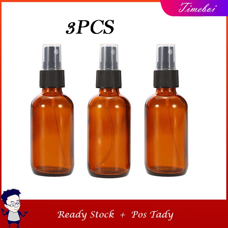 brown plastic spray bottles