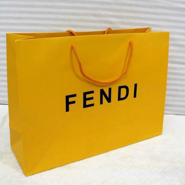 paper bag fendi